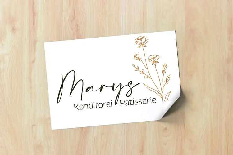 Mary's Konditorei Patisserie Aufkleber